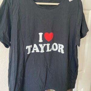 I ❤️Taylor shirt (Taylor Swift)